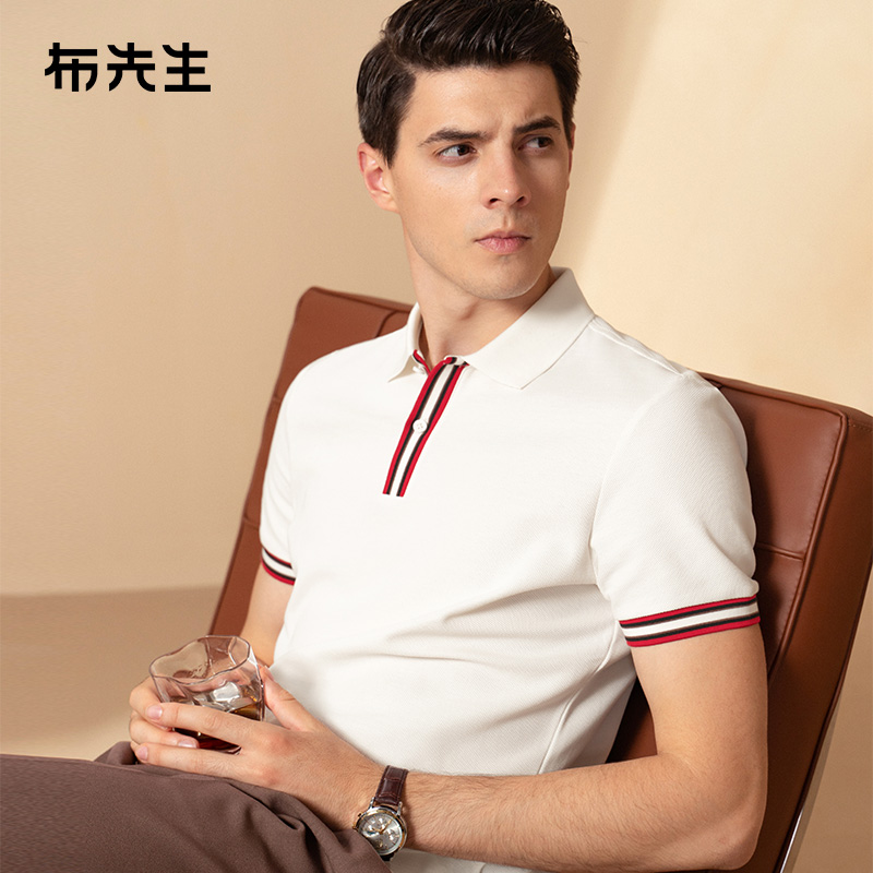 布先生夏季短袖时尚都市Polo衫