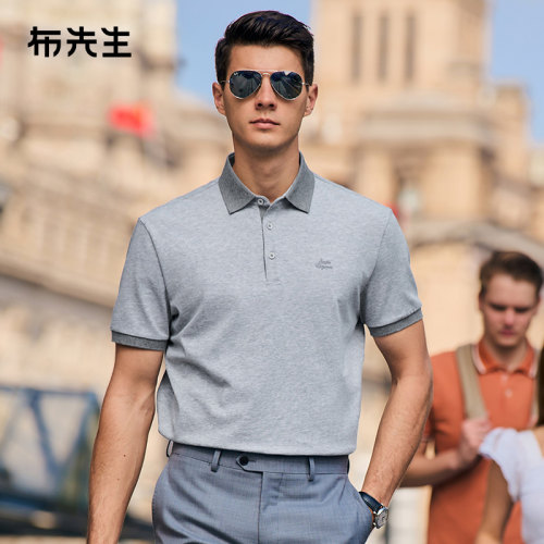 MrBu布先生美式休闲中年短袖T恤