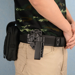 左手/右手快拔套可带灯下挂手电战术腰挂G17 G18 G19 G45 OY枪套