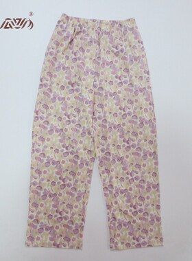 顶瓜瓜顶呱呱睡裤女式长裤纯棉夏季循梦单裤家居裤专柜正品191404