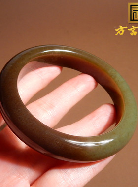 新疆且末青黄口带糖55mm精品手镯