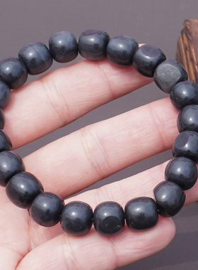 方言和田玉新疆留皮孔聚墨青花籽