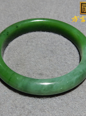 亏麻了方言和田玉俄罗斯老坑料粉绿双色碧玉内径59mm精品手镯N4