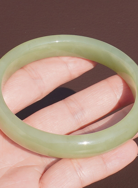 方言且末料油润高脂青黄口料手镯