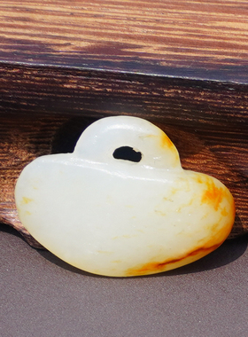 方言和田玉新疆老熟洒金皮白玉籽