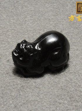 方言新疆墨玉籽料招财貔貅