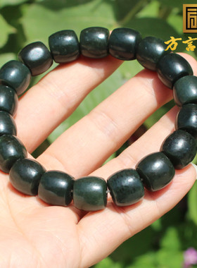 方言和田玉温润细腻塔县青玉手串