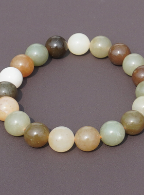 方言和田玉新疆糖玉白玉多宝手串