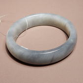 亏本放漏方言和田玉新疆特色油润细腻聚墨意境青花籽料55mm手镯A6