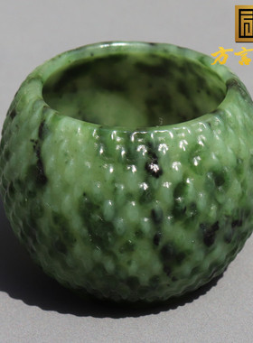 方言精品推荐碧玉杯子小摆件