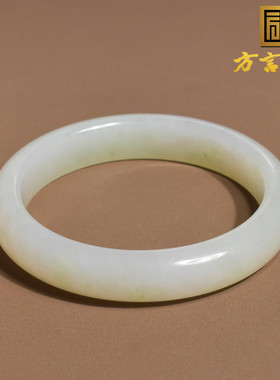 且末料白玉56mm正装女士手镯