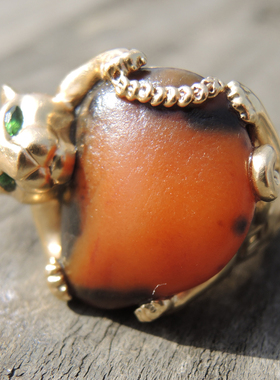 方言品牌和田玉珍稀黄色名品玉