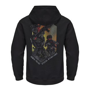 回马枪防务“伍特”新款文化衫战术文化衫套头卫衣加厚卫衣