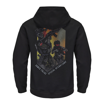 回马枪防务“伍特”新款文化衫战术文化衫套头卫衣加厚卫衣