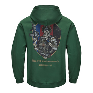 回马枪防务“百突”新款文化衫战术文化衫套头卫衣加厚卫衣