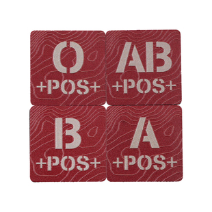 【回马枪防务】等高线UV打印硬质 战术血型章