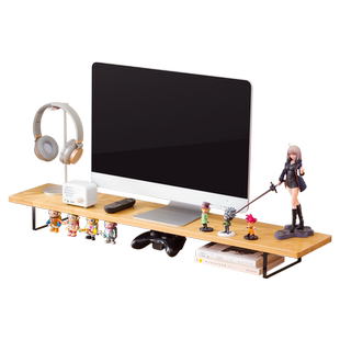 显示器抬高架底座支架垫高架子台式电脑增高架办公桌面收纳置物架