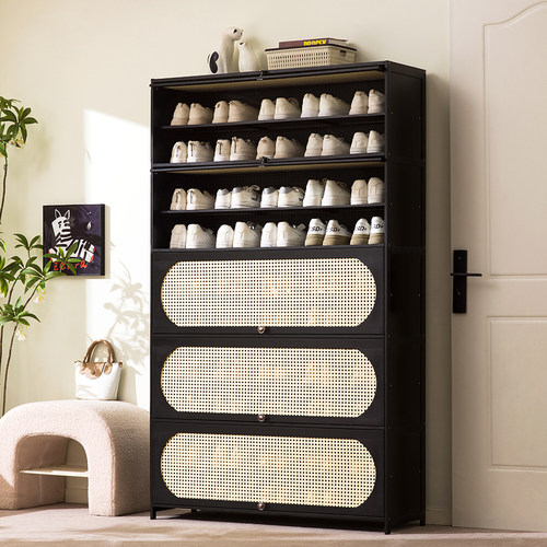 十一维度透气翻门鞋柜
