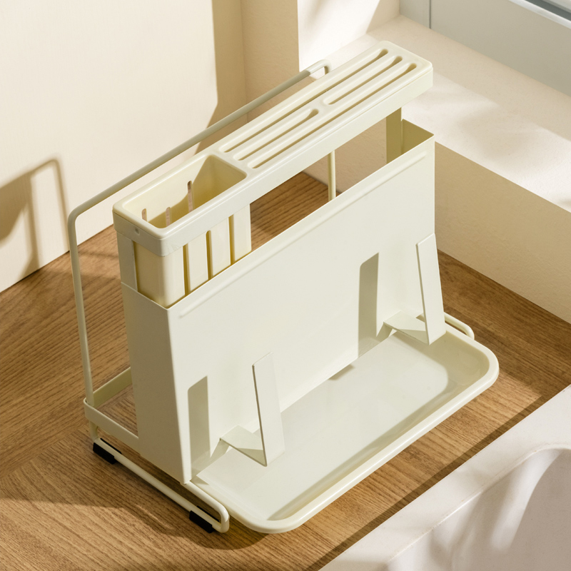 十一维度原木奶油风多功能刀架