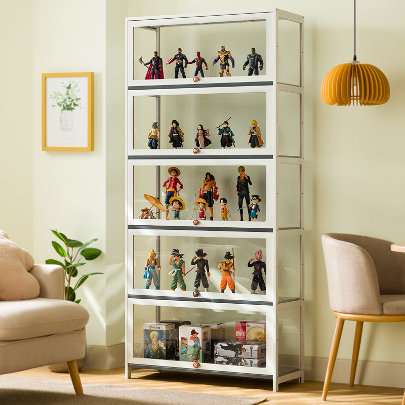 十一维度翻盖悬停手办收纳盒