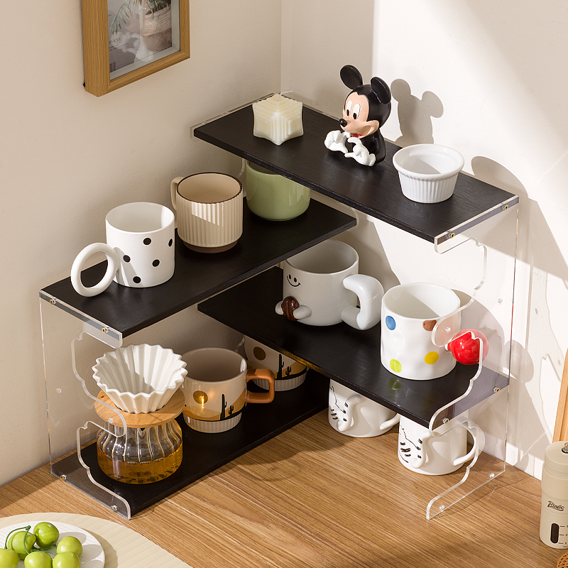 十一维度桌面转角水杯架