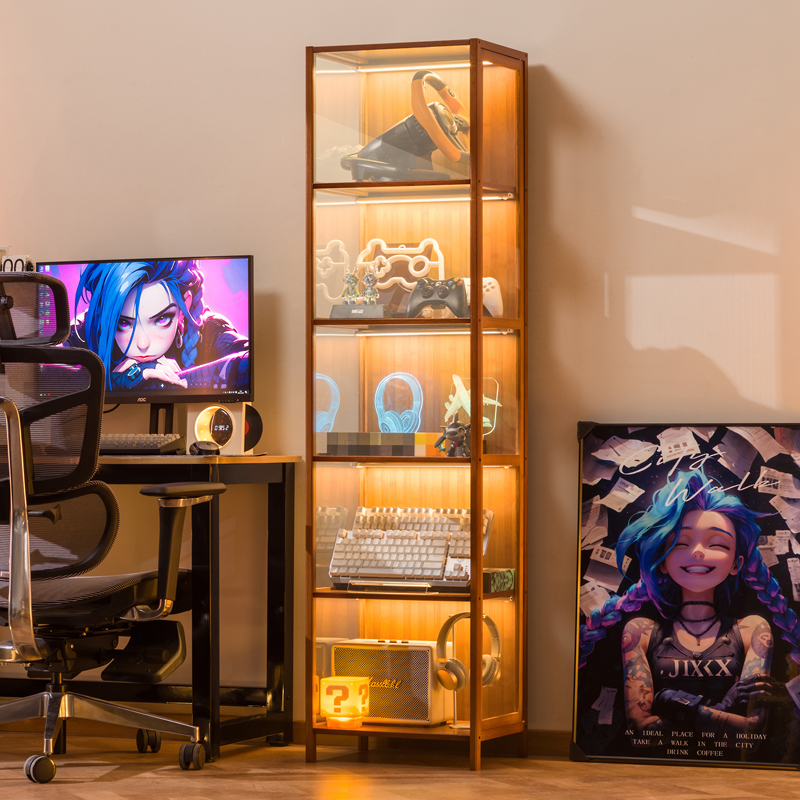 十一维度落地多层家用展示书柜