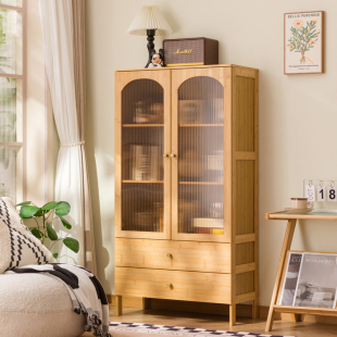 收纳柜子置物柜家用防尘储物柜多层零食玩具收纳架宝宝衣柜置物架