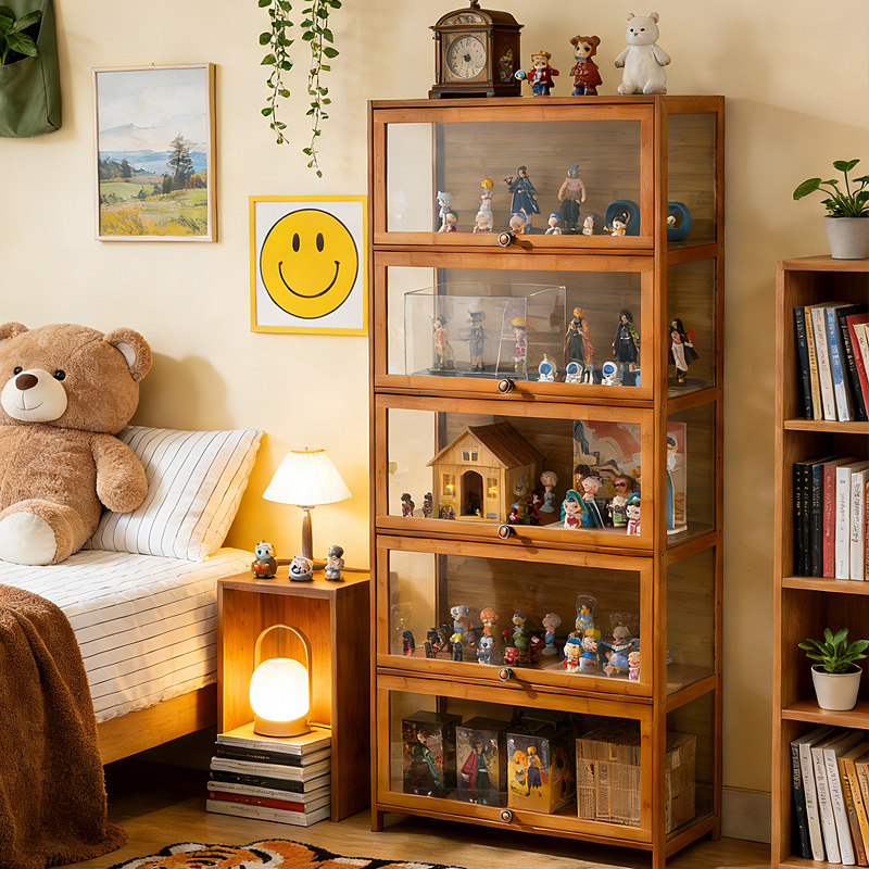 手办展示柜玩具适用乐高模型高达家用透明盲盒收纳盒展示架陈列柜,住宅家具,家用陈列柜,淘宝优惠券,粉丝福利购,淘宝优惠卷