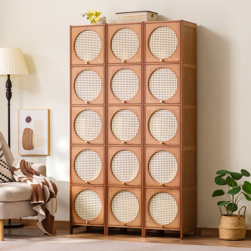 十一维度圆形翻门窄书架