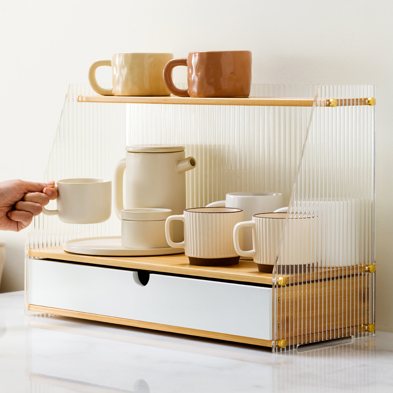 十一维度桌面亚克力杯架