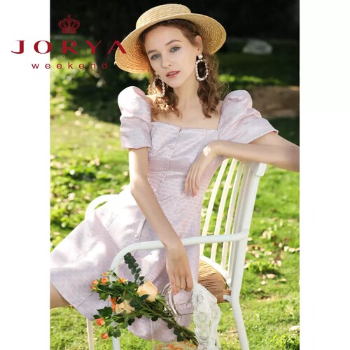 JORYA weekend专柜正品春夏U领EJWCBR83连衣裙1880元