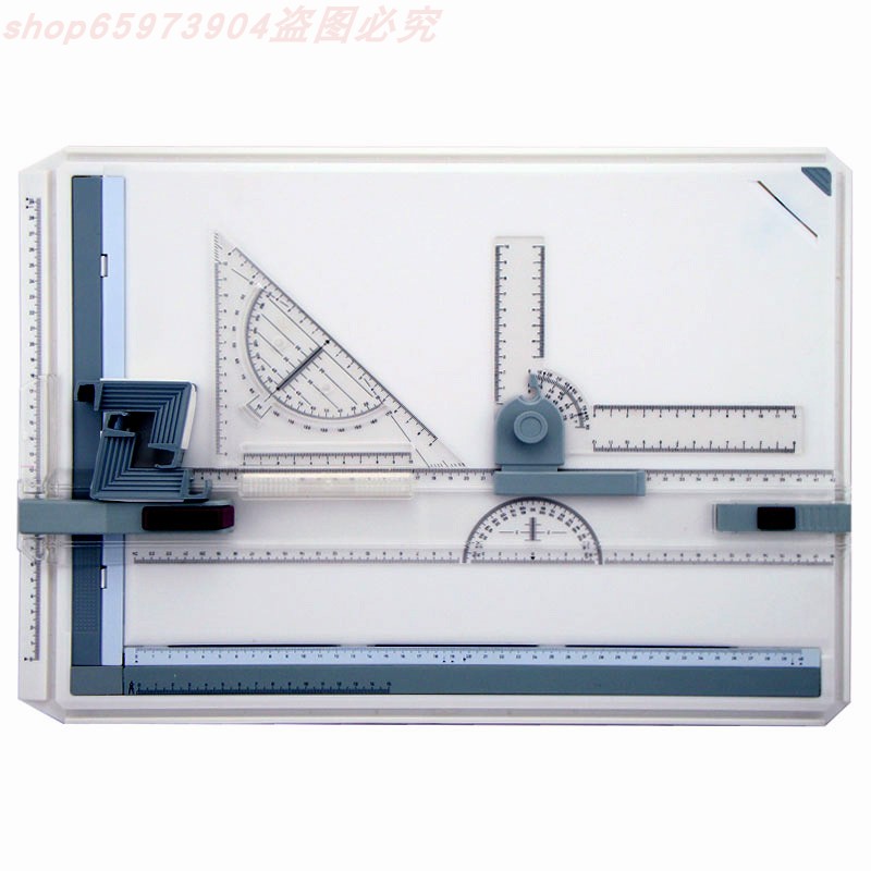 枝漫A3绘图板丁字尺机械工程制图手绘神器设计师画图板替代实木 文具电教/文化用品/商务用品 画板/画架 原图主图