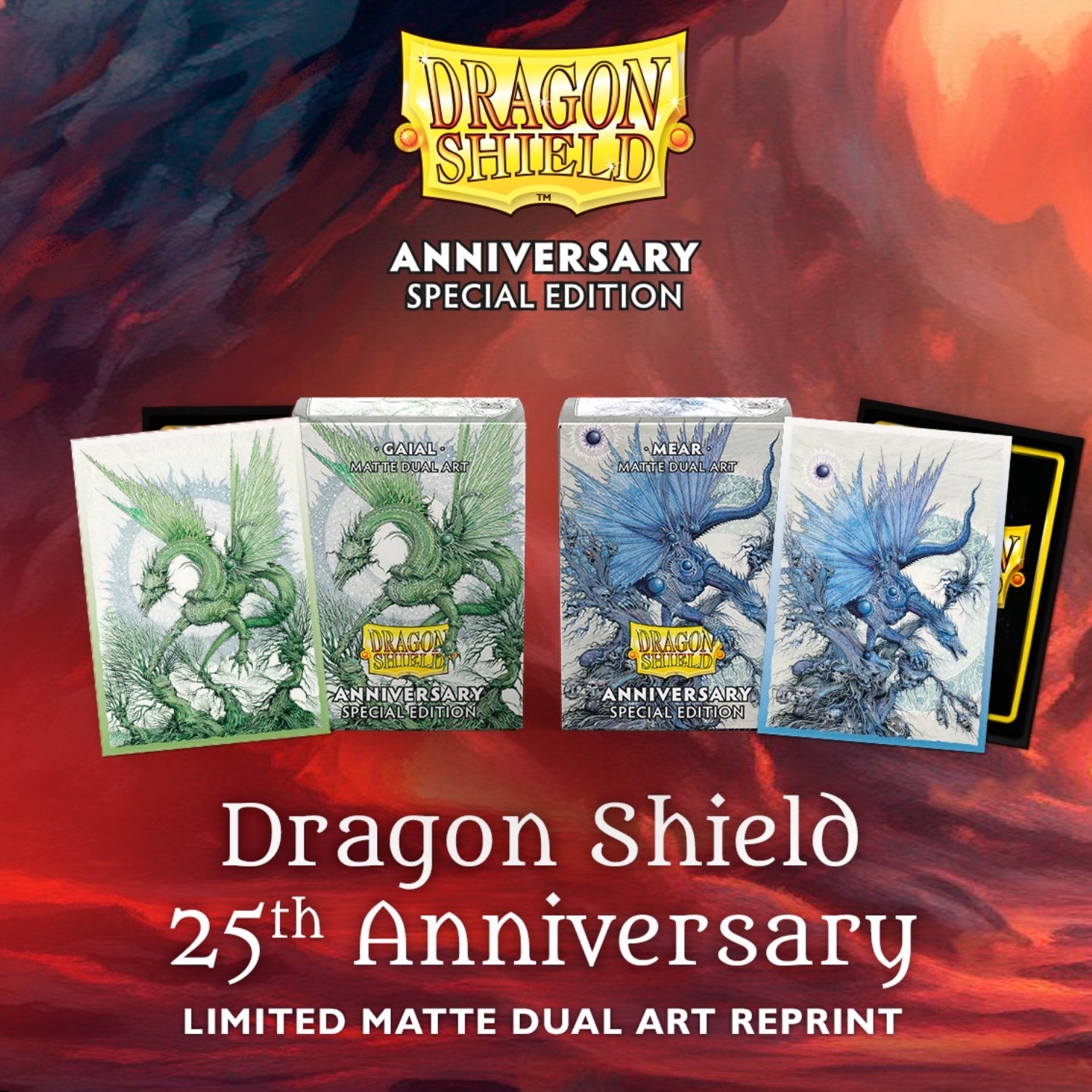 龙盾25周年限定卡套万智牌尺寸