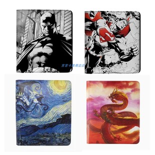 龙盾皮牌本 主题款 超人 星空 浮世绘海浪 龙年限定 9格 收藏卡牌