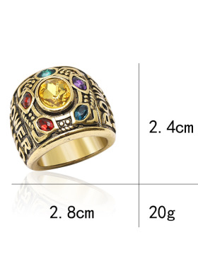 创意新款热销反派戒指无限手套项