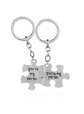 潮流饰品youaremyperson字母拼图