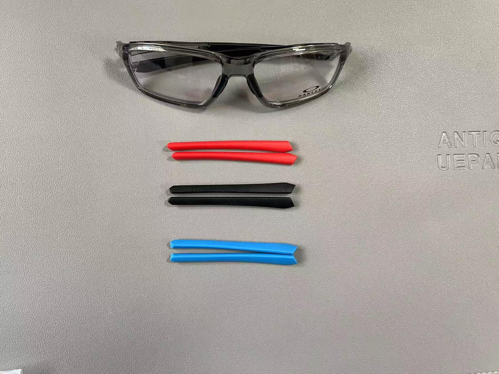替换脚套适用oakley欧克利8080胶套crosslink zero腿胶套镜腿配件