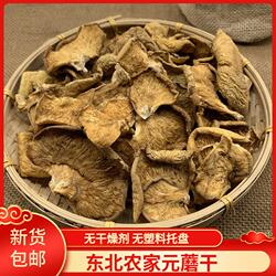 东北野生元蘑干货500g冻蘑黄蘑农家野生蘑菇小鸡炖蘑菇冬菇