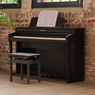 kawai电钢琴ca59专业立式重锤88键家用演奏实木卡瓦依电钢琴