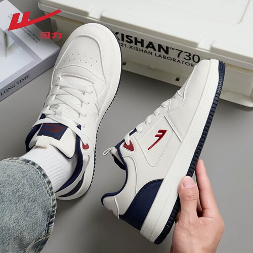 回力男小白鞋厚底防滑板鞋运动鞋