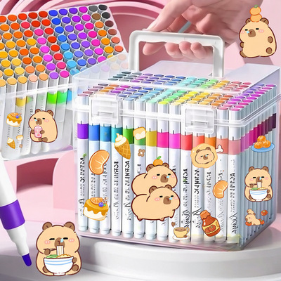 卡皮巴拉丙烯马克笔儿童水彩笔