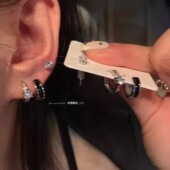 6件套小众设计感高级感耳饰时尚 耳钉套装 网红爆款 耳环2023年新款