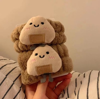 可爱卡通吐司洗脸手腕带防水