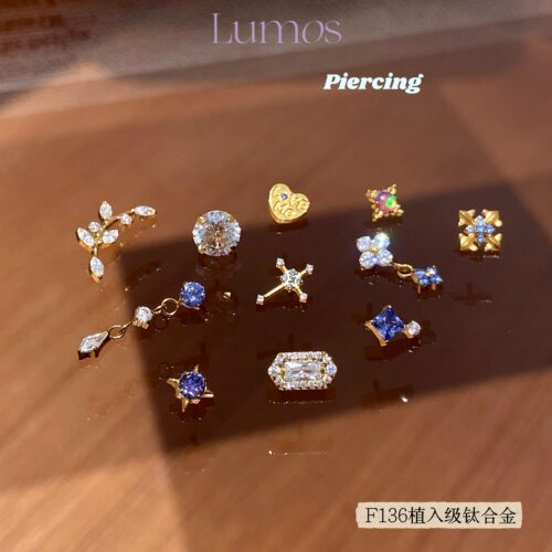 LumosSeraphina系列钛合金耳钉