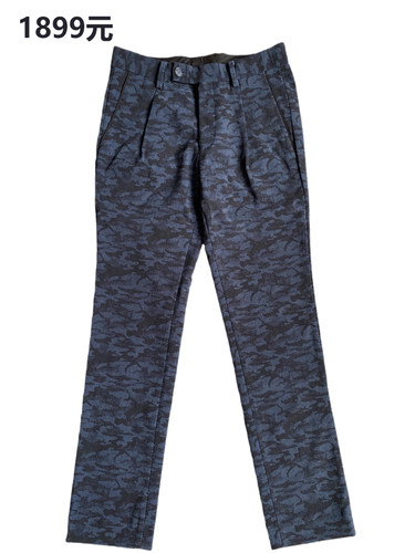 一线品牌时尚迷彩加厚款休闲长裤
