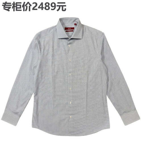 意大利S.I.C.高支棉商务衬衫男