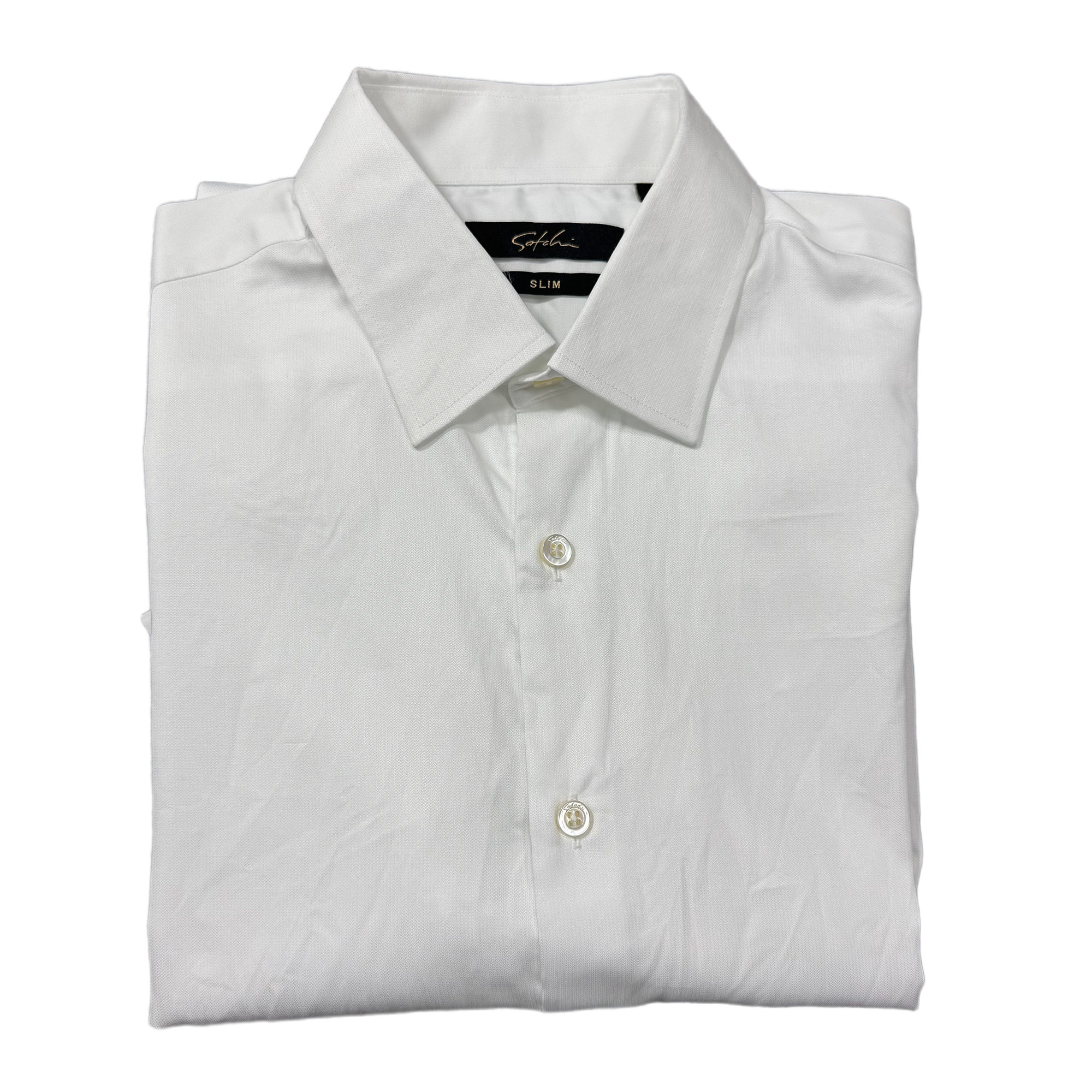 高端品牌正品男士商务短袖衬衫 透气亲肤通勤衬衣纯白色夏季上班