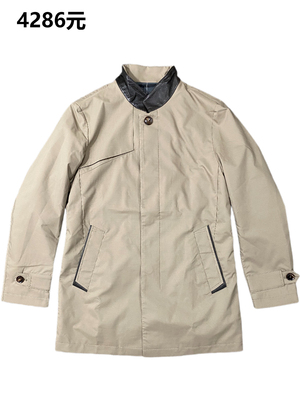 专柜正品4286元男中长款秋冬风衣