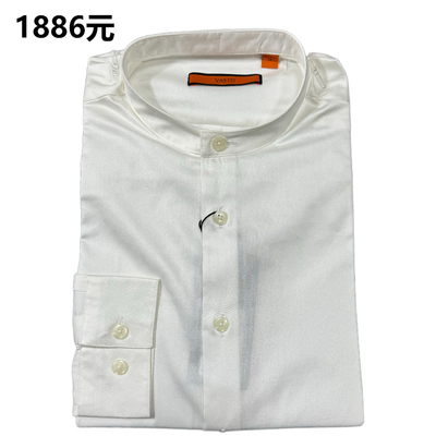 意大利进口面料男时尚纯棉白衬衫