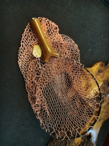 M-A-F手作路亚溪流抄网折叠抄网便携式鳟鱼军鱼抄网实木路亚抄网